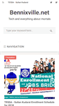 Mobile Screenshot of bennixville.net